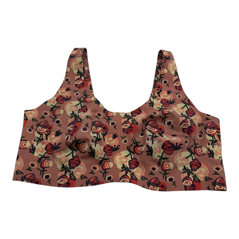 Knix x Annaโ Sui | Luxelift Pullover Bra Floral Wireless Size XL+